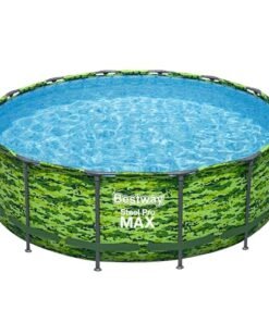 Bestway Steel Pro Max 14'x48 Camo Pool Set Multicolor