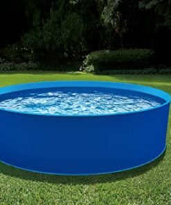 Alternative view of Blue Wave Cobalt Steel Wall Pool Package – 15-ft Round 48-in Deep Blue
