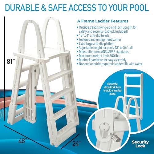 Shop Square 12' x 24' Oval Above Ground Pool Kit with Steel Wall Silver - Image 7