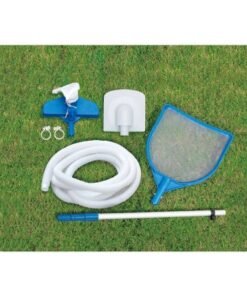 Alternative view of Summer Waves Elite 16' x 48" Round Metal Frame Pool with Deluxe Accessories White