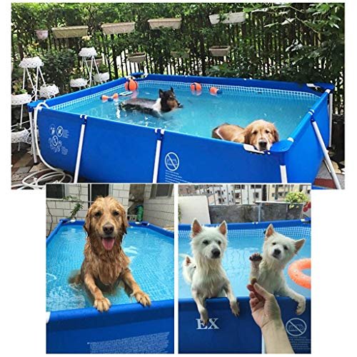 FFCJJDS Ultra Frame Swimming Pool Set with Filter Pump, Ladder & Pool Cover - Image 9