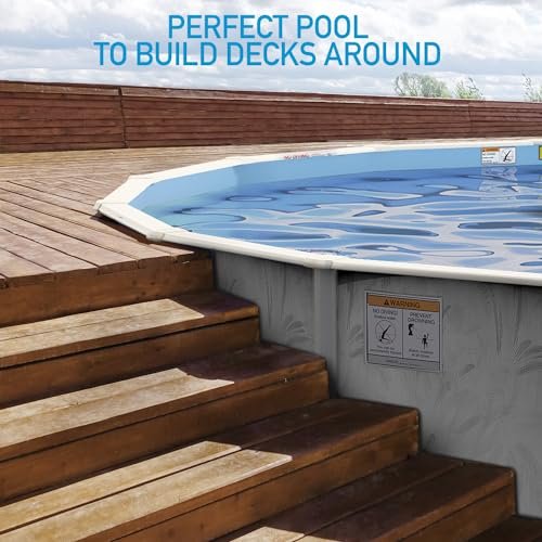 Shop Square 15'x10' Oval Above Ground Steel Wall Pool Silver - Image 6