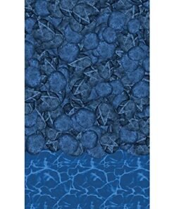 Blue Wave NB2615 Martinique 27' Round 52" Steel Pool in Blue Gray