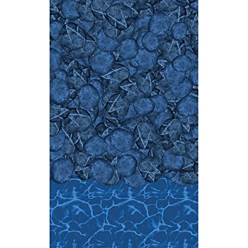 Blue Wave NB2615 Martinique 27' Round 52" Steel Pool in Blue Gray