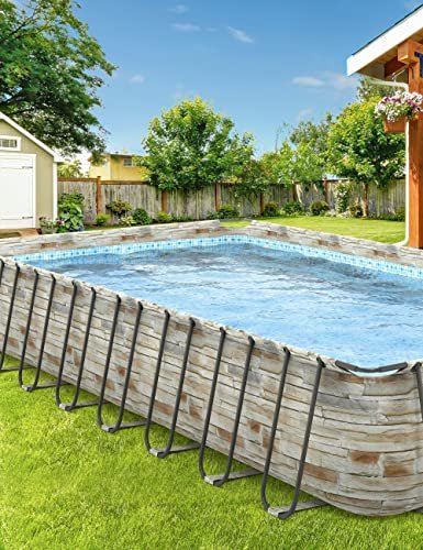 Evajoy Metal Frame Swimming Pool Set Blue (Large) - Image 7