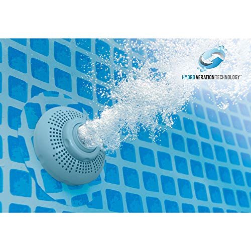 Intex Ultra XTR Rectangular Pool Set with Pump, Vacuum Cleaner & Skimmer Gray - Image 10