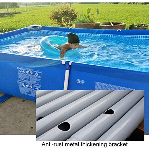 FFCJJDS Ultra Frame Swimming Pool Set with Filter Pump, Ladder & Pool Cover - Image 3