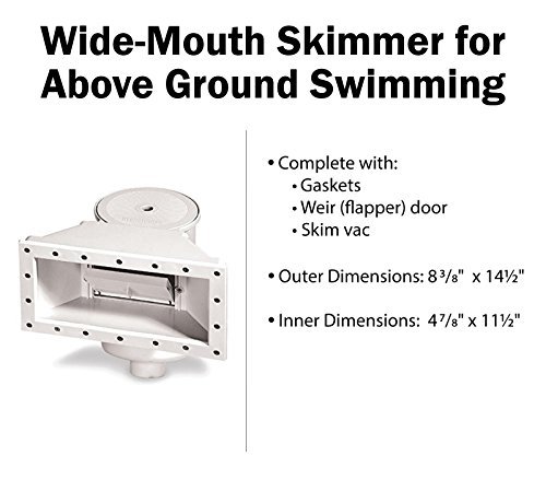Wilbar Galeria 18x33 Oval Above-Ground Swimming Pool Bundle Kit Blue Taupe - Image 6