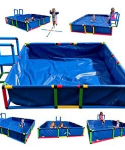 Funphix Buildable Plastic Kiddie Pool for Kids Ages 8-12