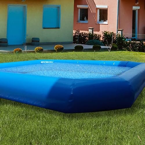 INTSUPERMAI Inflatable Above Ground Pool Blue - Image 5