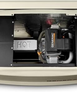 Alternative view of Generac 70432 Guardian 22kW Standby Generator WiFi w/ 200 Amp Automatic Transfer Switch New