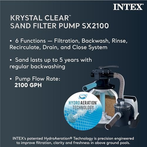 Intex Ultra XTR Deluxe Rectangular Above Ground Pool Set Gray - Image 7