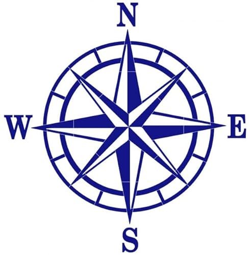 Custom Mosaics, Inc. Nautical Medallion Porcelain Swimming Pool Mosaic (50" X 48")