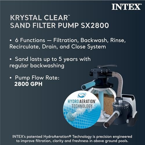 Intex Ultra XTR Deluxe Rectangular Above Ground Pool Set 32ft x 16ft x 52in with Sand Filter Pump Gray - Image 6