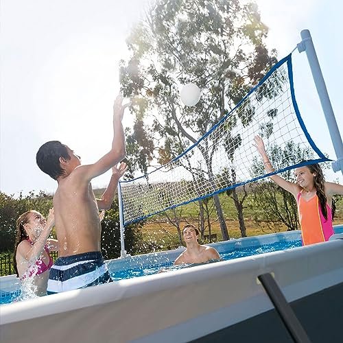 Intex Ultra XTR Deluxe Rectangular Above Ground Pool Set 24ft x 12ft x 52in Gray - Image 7
