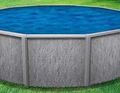 Alternative view of Generic Above Ground Swimming Pool 24-Foot Round Southport GLX 52-Inch Wall Height Blue Grey