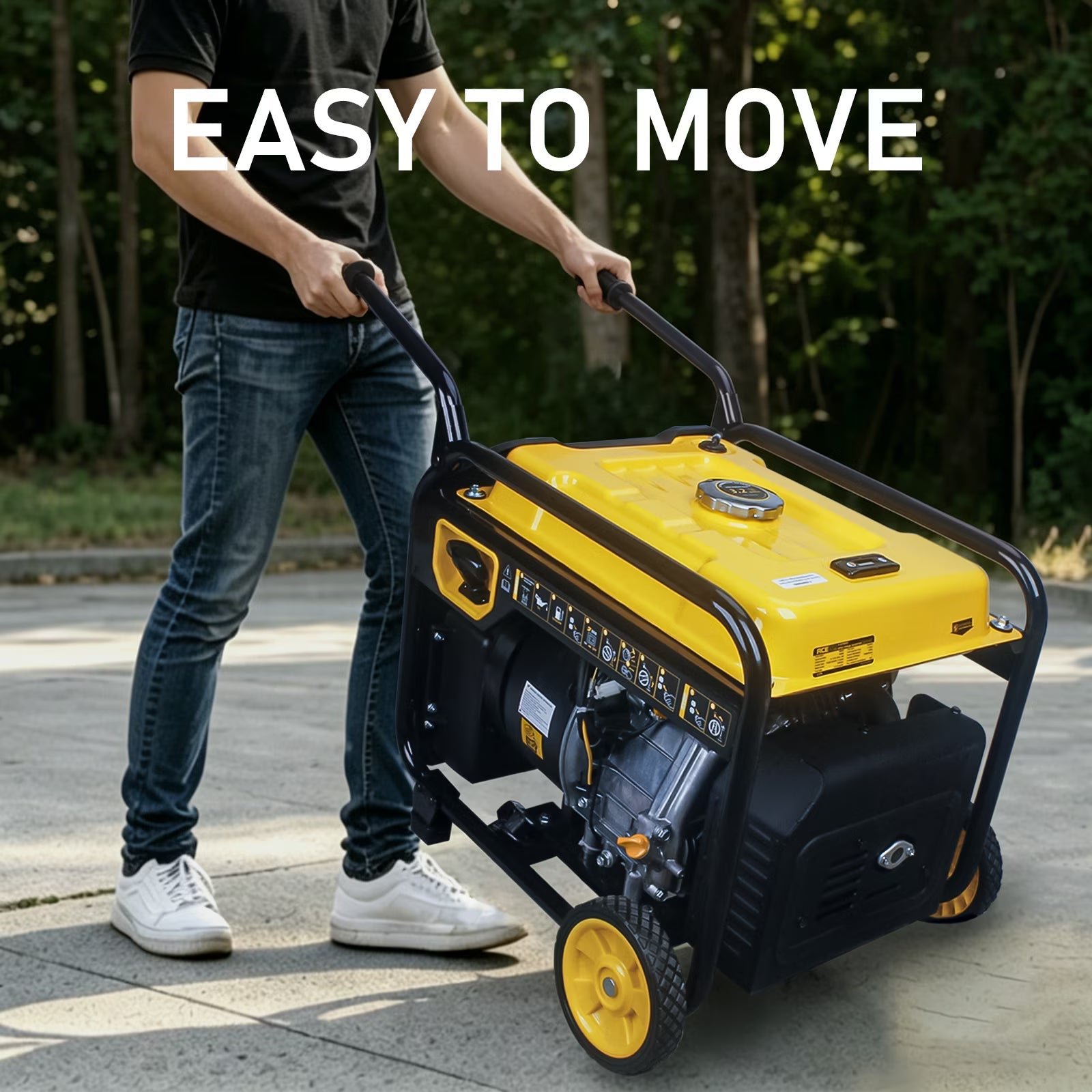 Aceup Energy AI8000 6000W/8000W Generator 30A Inverter Gasoline Electric Start New - Image 5