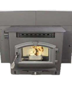 US Stove 6041i Multi-Fuel Fireplace Pellet Insert Stove 2,000 sq. ft. 60 lb. With Blower New