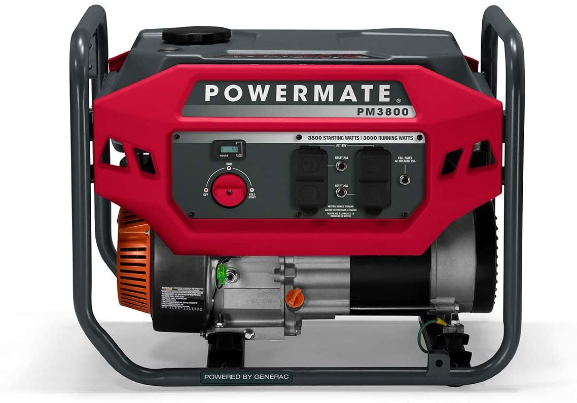 Generac/Powermate PM3800 3000W/3800W Gas Generator New - Image 4