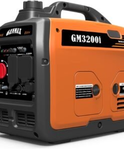 Alternative view of GENMAX GM3200i 30 Amp 2800W/3200W Gas Inverter Generator Parallel Ready New