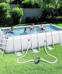 FFCJJDS Oversized Family Swimming Pool Outdoor Paddling One Color