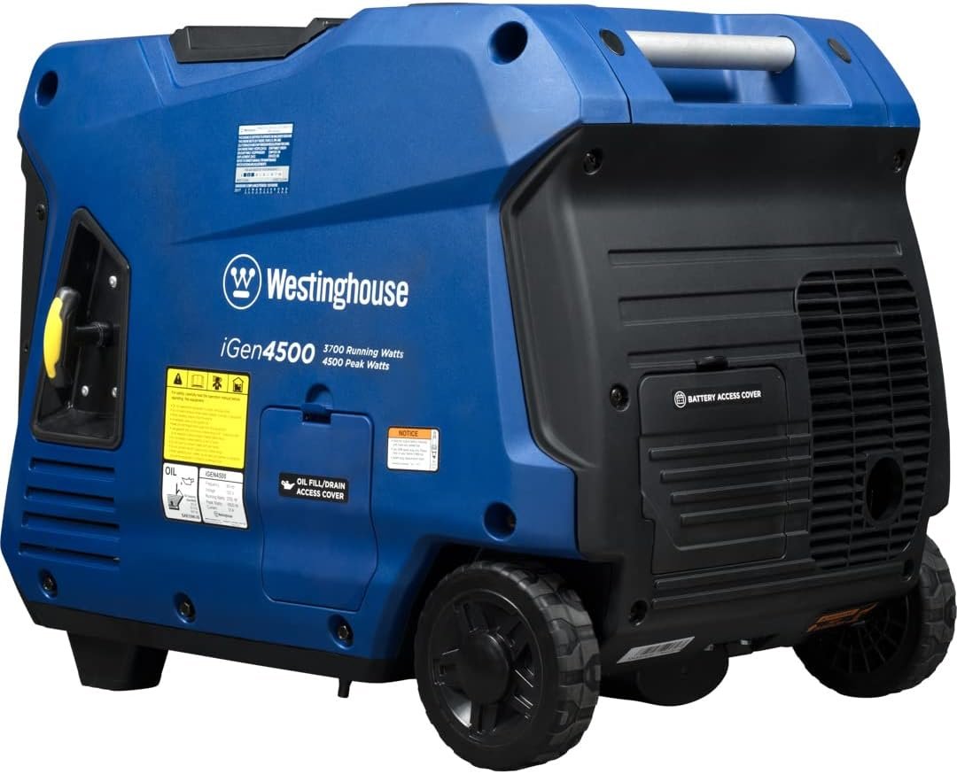 Westinghouse iGen4500 Inverter Generator 3700W/4500W 30 Amp Remote Start Gas New - Image 4