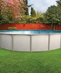 Alternative view of In The Swim 12' Round Above Ground Pool Freestyle Package Multi-Colored