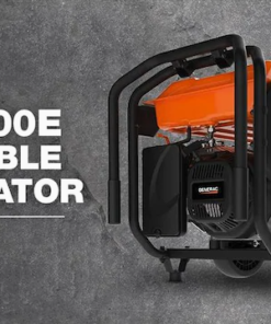 Alternative view of Generac 7686 GP8000E 8000W/10000W Electric Start PowerRush Gas Generator New