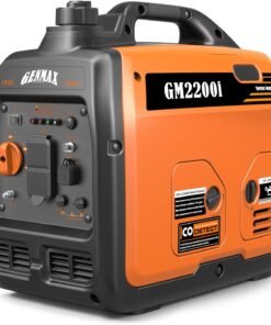 Alternative view of GENMAX GM2200i 20 Amp 1800W/2200W Gas Inverter Generator with CO Detect Parallel Ready New