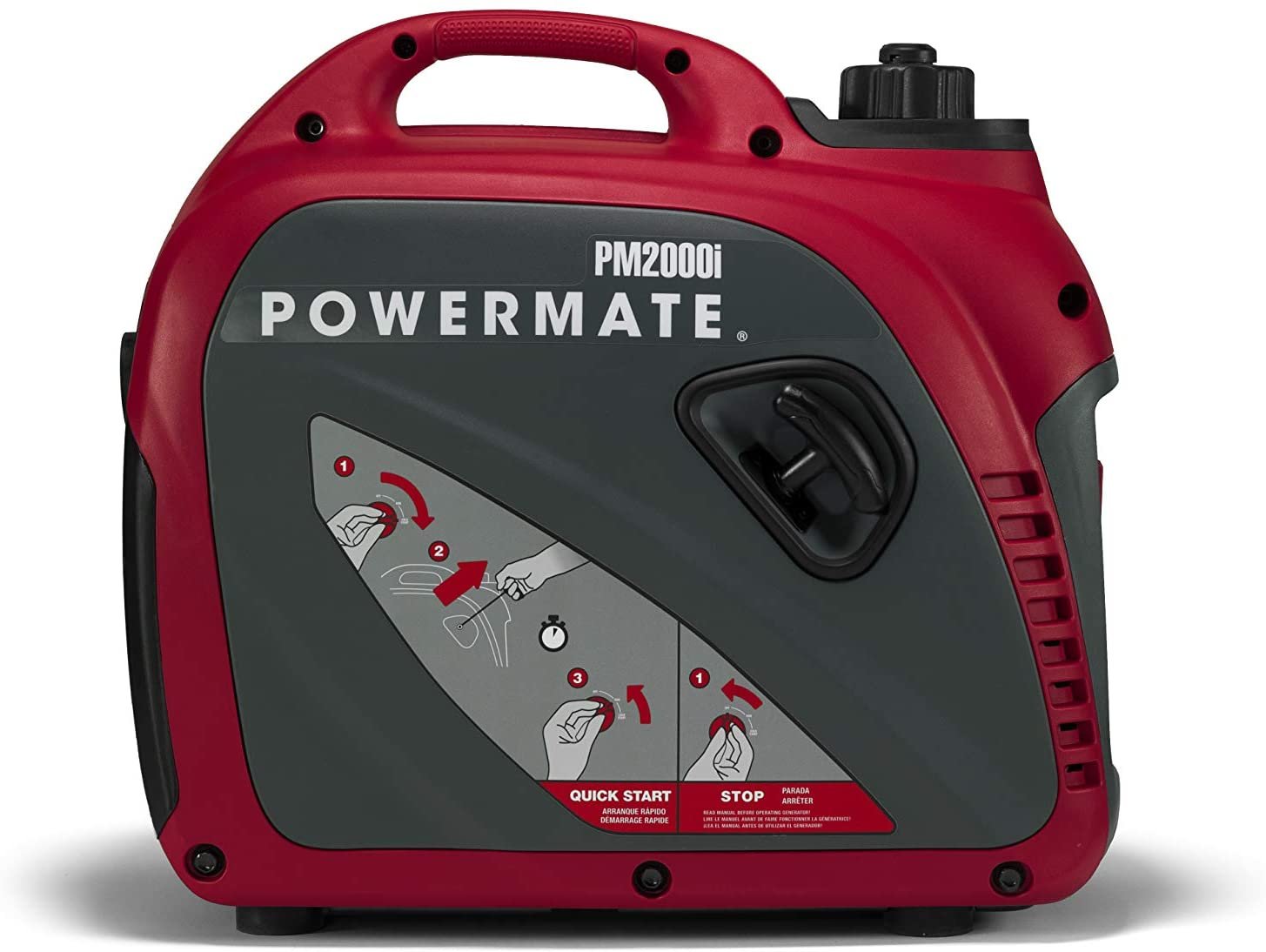 Generac/Powermate PM2000i 1700W/2200W Gas Inverter Generator New - Image 4
