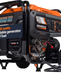 Generac GP7500EDF 7500W/9400W Generator Dual Fuel Gas Propane Electric Start CO Sense 8011 RFB