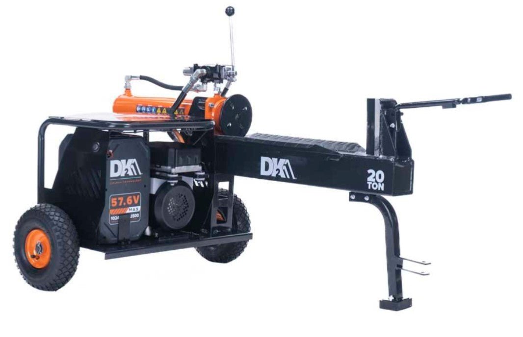 DK2 OPS220EV-K Log Splitter Kit with Battery and Charger 20 Ton 57.6V Li-ion Powered Hydraulic New - Image 2