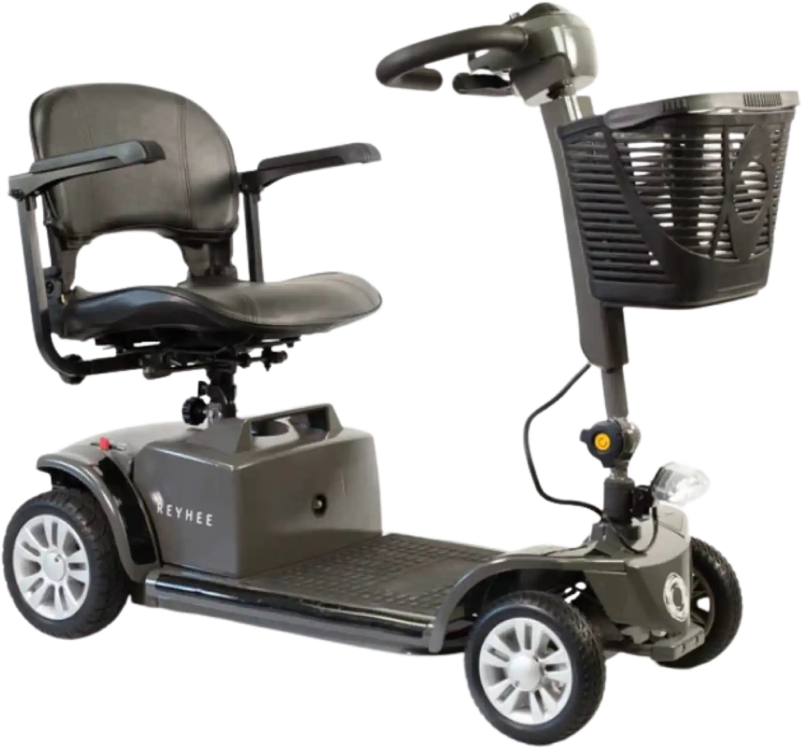 Reyhee Cruiser Electric Mobility Scooter 4 Wheel 24V 180W 3.75 MPH 15 Mile Range New