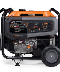 Alternative view of Generac GP9500E TF 8061 9500W/12500W Generator Tri-Fuel Gas Propane Natural Gas 50A COSense Electric Start CARB RFB