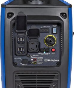 Alternative view of Westinghouse WH3700iXLTc Inverter Generator 3000W/3700W 30 Amp Recoil Start Gas with CO Sensor New