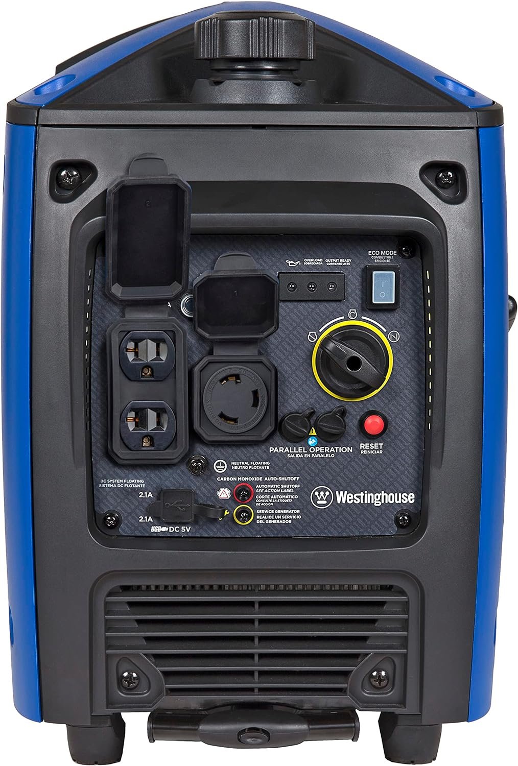 Westinghouse WH3700iXLTc Inverter Generator 3000W/3700W 30 Amp Recoil Start Gas with CO Sensor New - Image 2