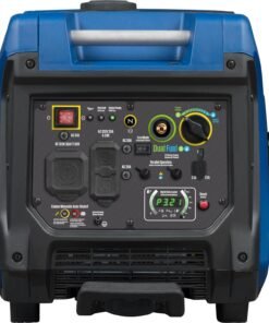 Alternative view of Westinghouse iGen4500DFcv Inverter Generator 3700W/4500W 30 Amp Recoil Start Dual Fuel with CO Sensor New