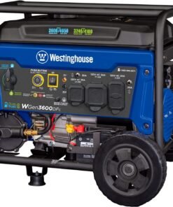 Alternative view of Westinghouse WGen3600DFc Generator 3600W/4650W 30 Amp Remote Start Dual Fuel New