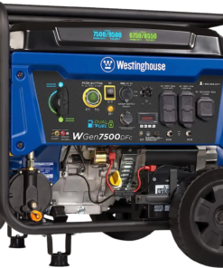 Westinghouse WGen7500DFc Generator 7500W/9500W 30 Amp Remote Start Dual Fuel with CO Sensor New