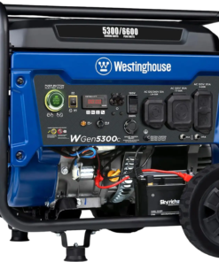 Westinghouse WGen5300c Generator 5300W/6600W 30 Amp Remote Start Gas with CO Sensor New