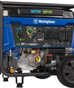 Westinghouse WGen9500DF Generator 9500W/12500W 50 Amp Remote Start Dual Fuel New