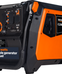 Generac iQ3800 DF 8946 3000W/3800W Generator Dual Fuel Gas Propane Inverter CO Sense Electric Start CARB RFB