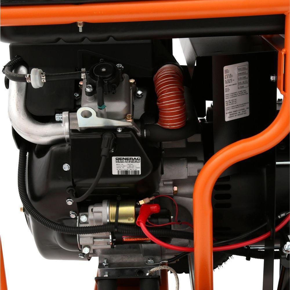 Generac GP17500E 17500W/26250W Gas Generator Electric Start Scratch and Dent - Image 9