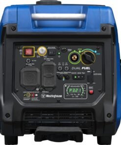 Alternative view of Westinghouse iGen4500DFc Inverter Generator 3700W/4500W 30 Amp Remote Start Dual Fuel with CO Sensor New