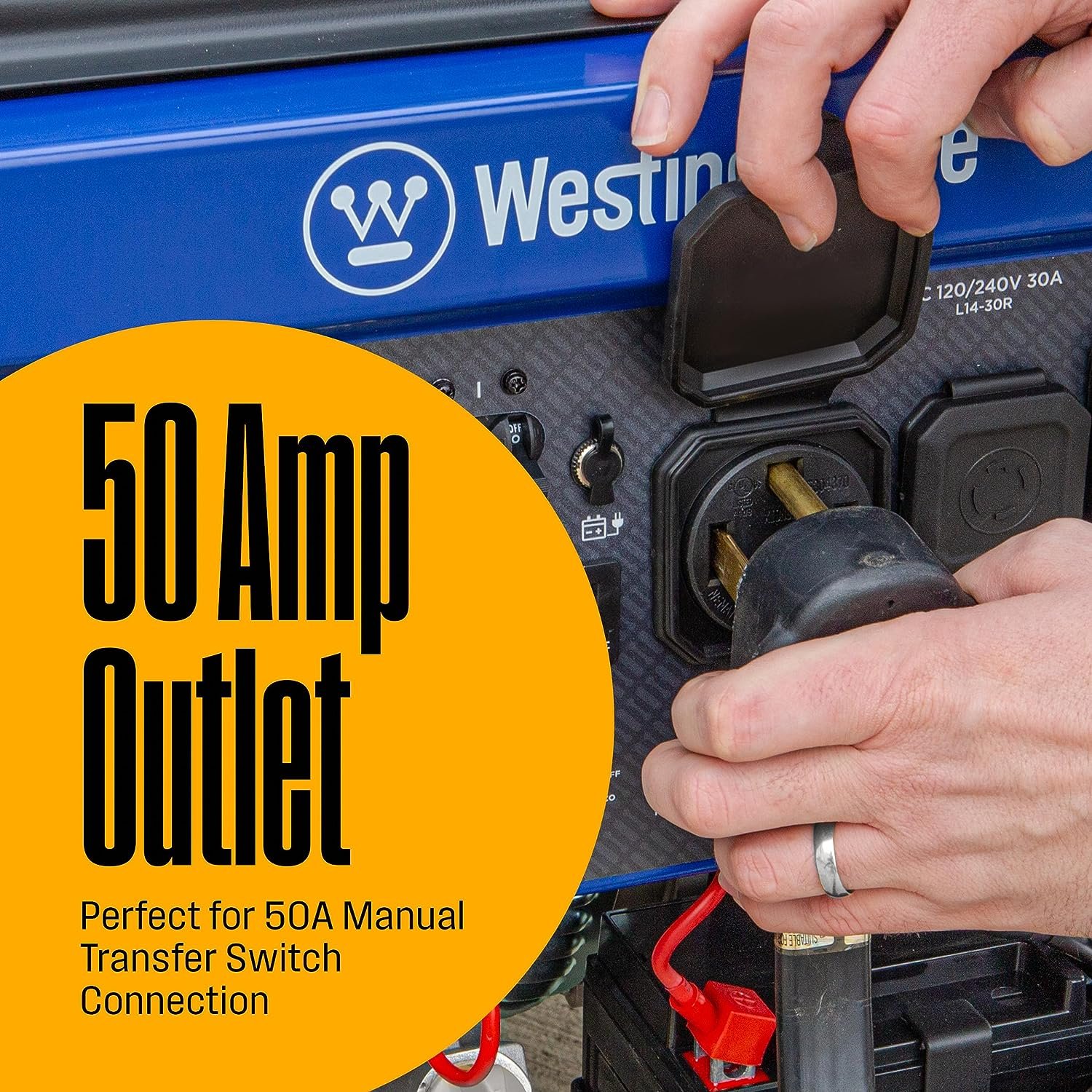 Westinghouse WGen9500DF Generator 9500W/12500W 50 Amp Remote Start Dual Fuel New - Image 7