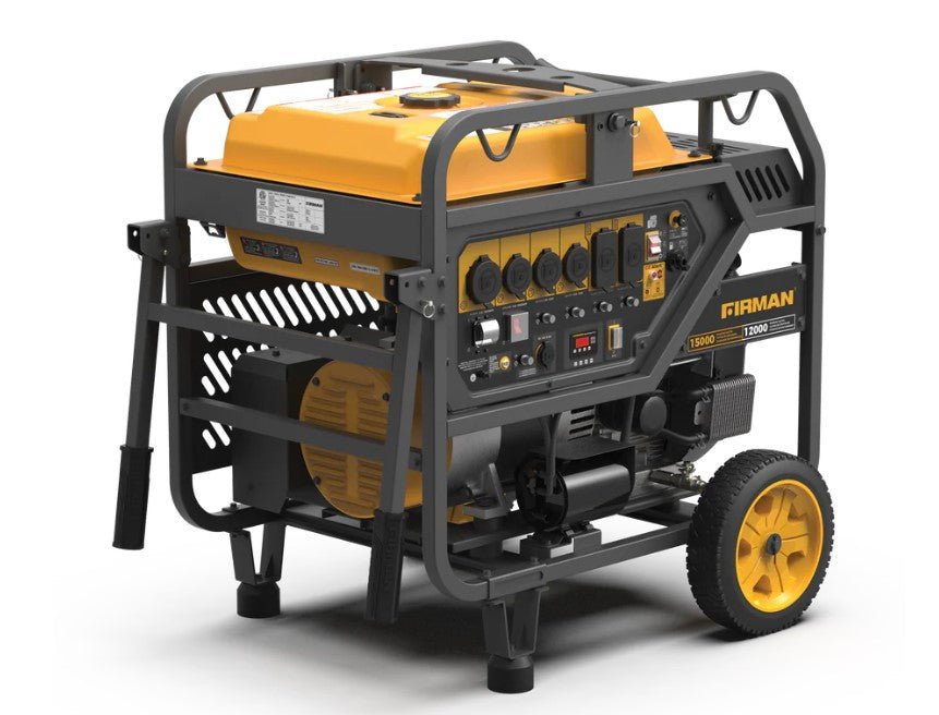 Firman P12002 Generator 12000W/15000W 50 Amp Electric Start Gas With CO Alert New - Image 9