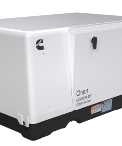 Alternative view of Cummins Onan QG 7000i DF 7.0kW Commercial Mobile Generator 7HGLCB-8315 EFI Dual Fuel Gas LP Single Phase 120/240V Air Cooled EVAP New