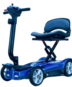 EV Rider Transport 4AF Folding Mobility Scooter Sapphire Blue AF4W Open Box