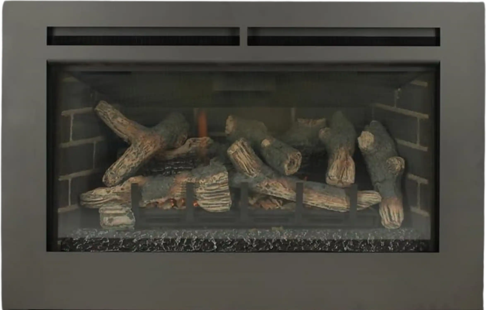 Ashley Hearth AG28i 32" Fireplace Insert 19,500 BTU with 130 CFM Blower 1,200 sq. ft. Black Finish New