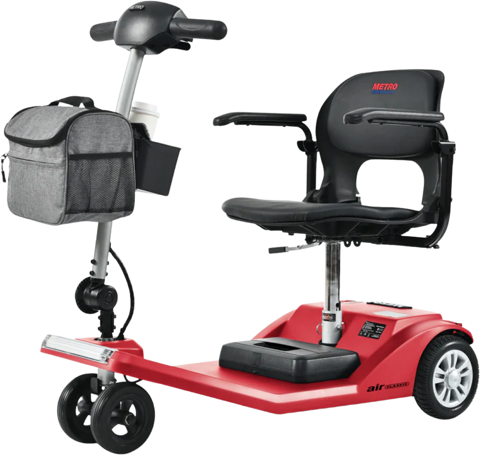 Metro Mobility Air Classic Mobility Scooter 4 Wheel Electric 24V 12Ah 250W 5 MPH 10 Mile Range New - Image 2